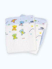 2-Pack of Kiddo Junior Plus Blue 2-Tape Plastic Backed Diaper Size Medium ABDL