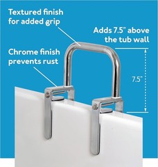Bathtub Rail And Grab Bars For Bathtubs And Showers Bathtub Grab Bar Shower Hand