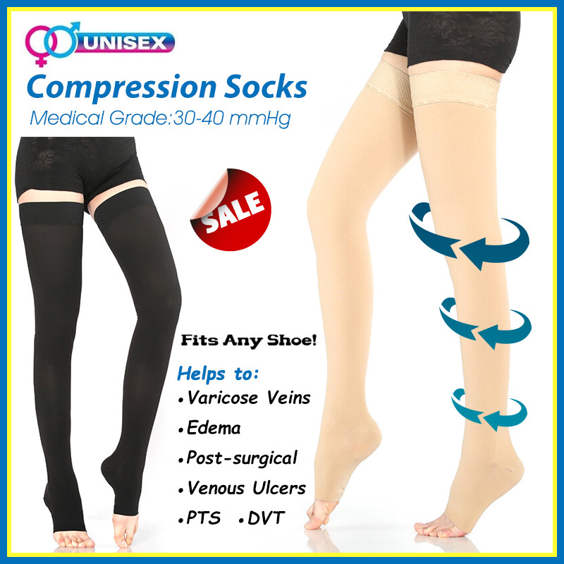Compression Stockings Men Women Treatment Swelling,Varicose Vein,Edema,Pregnancy