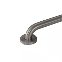 24 In. Grab Bar Combo in Brushed Stainless Steel (6-Pack)
