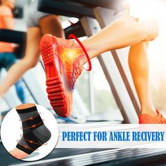 Ankle Support Brace Compression Achilles Tendon Strap Foot Fasciitis Pain Relief