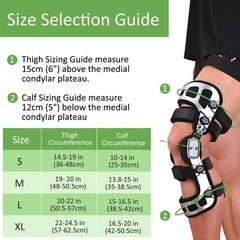 Adjustable OA Knee Support for Medial & Lateral Pain,Daily Use for Men Women