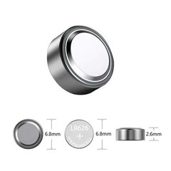 SKOANBE 50PCS SR626SW LR626 AG4 377 1.5V Button Coin 10 Count (Pack of 5)
