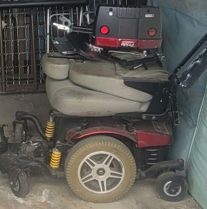 Pride Mobility Jazzy 614 HD Heavy Duty Power Wheelchair 450 lb Local Pickup