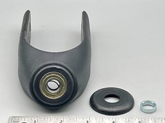 FRONT Wheel Caster Fork, Parts, Medline Basic Steel Rollator Walker 8 “ Wheels