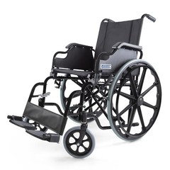 GAESCA Wheelchair with Flip-up Desk-Length Arms, 250 Lb Weight Capacity