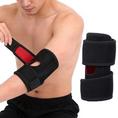 Elbow Brace for Tendonitis Women Men Elbow Pad Brace Support w/ Adjustable Strap