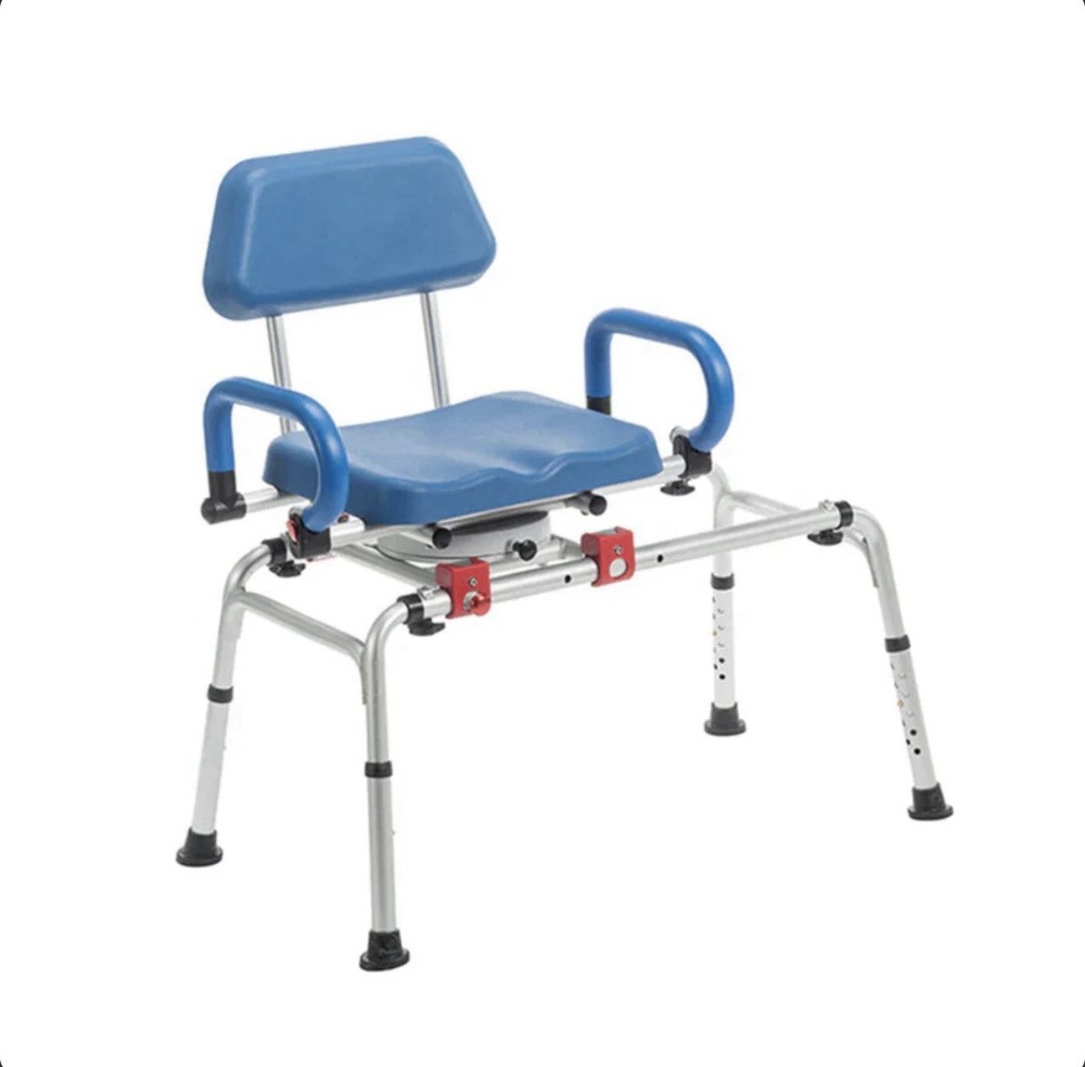 Journey Softsecure Rotating Transfer Tub Bench – Shower Chair for inside Bathtub