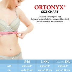 6.25″ Broken Rib Support Brace Unisex – Elastic Chest Wrap Comppression Suppo…