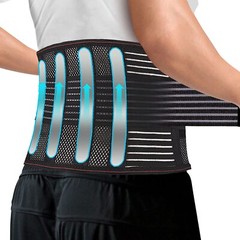 Abdominal Binder Umbilical Hernia Belt Waist Lower Back Brace Bandage Support US