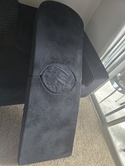 HOMBYS BBL Bed After Surgery Black Bed Wedge, Removable Velvet Cover, Foam