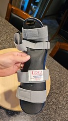 RCAI Resting Hand Orthosis LARGE Left (L L) Brace Padded Adjustable EXC UC