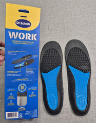 Dr. Scholl’s Work All-Day Superior Comfort Insoles 1 Pair Black 8-14 Size