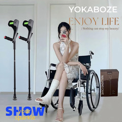 Forearm Crutches for Adults Foldable Knee Patients Mobility Aids for Childre and