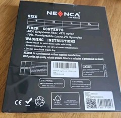 NEENCA Full Leg Compression Sleeve Sports Series HX036AN-US-XL-Grey