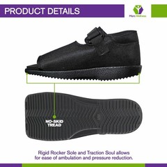 NEW Post Op Broken Toe Foot Fracture Square Toe Walking Shoe – Womens