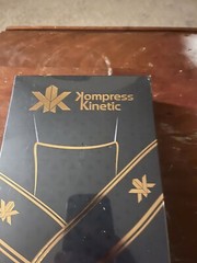 NIB Kompress Kinetic Leg Wrap New Large / Extra Large Copper Infused Compression