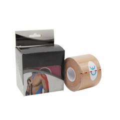 US 2 Pcs Cotton Elastic Kinesiology Therapeutic Athletic Latex Free Sport Tape