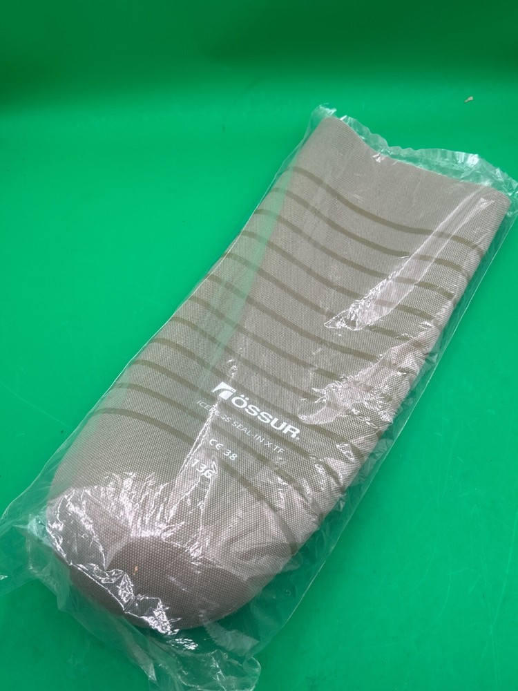 Ossur X TF Transfemoral seal in prosthetic liner. Standard profile. Size 38