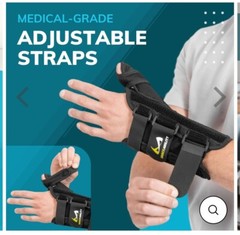 BraceAbility Thumb & Wrist Spica Splint Tenosynovitis Size S – Left Hand