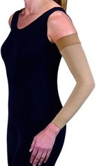 JOBST® Bella Strong 20-30 mmHg Compression Arm Sleeve Black / 9 / Regular