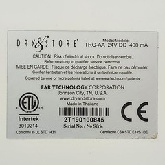Dry & Store Global II Hearing Aid Dehumidifier TRG-AA and 6 New Dry-Brik II