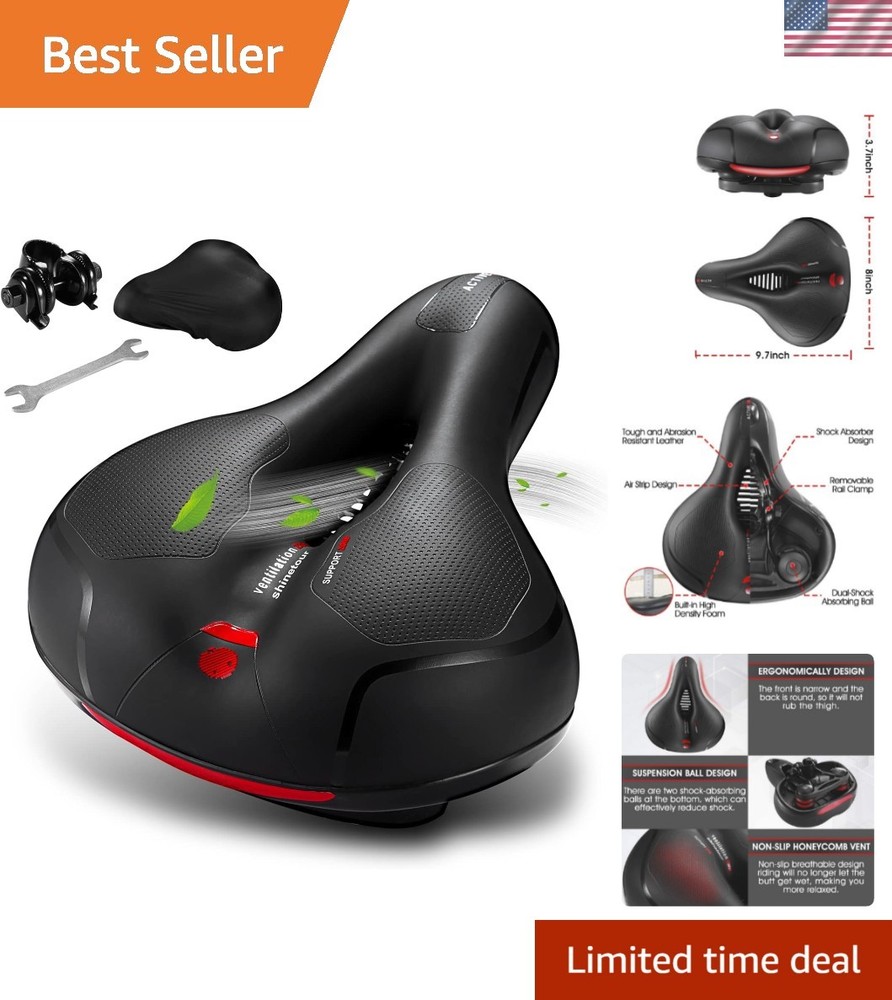 Comfortable Seat Cushion for Men Women with Dual Shock Absorbing Ball Memory …