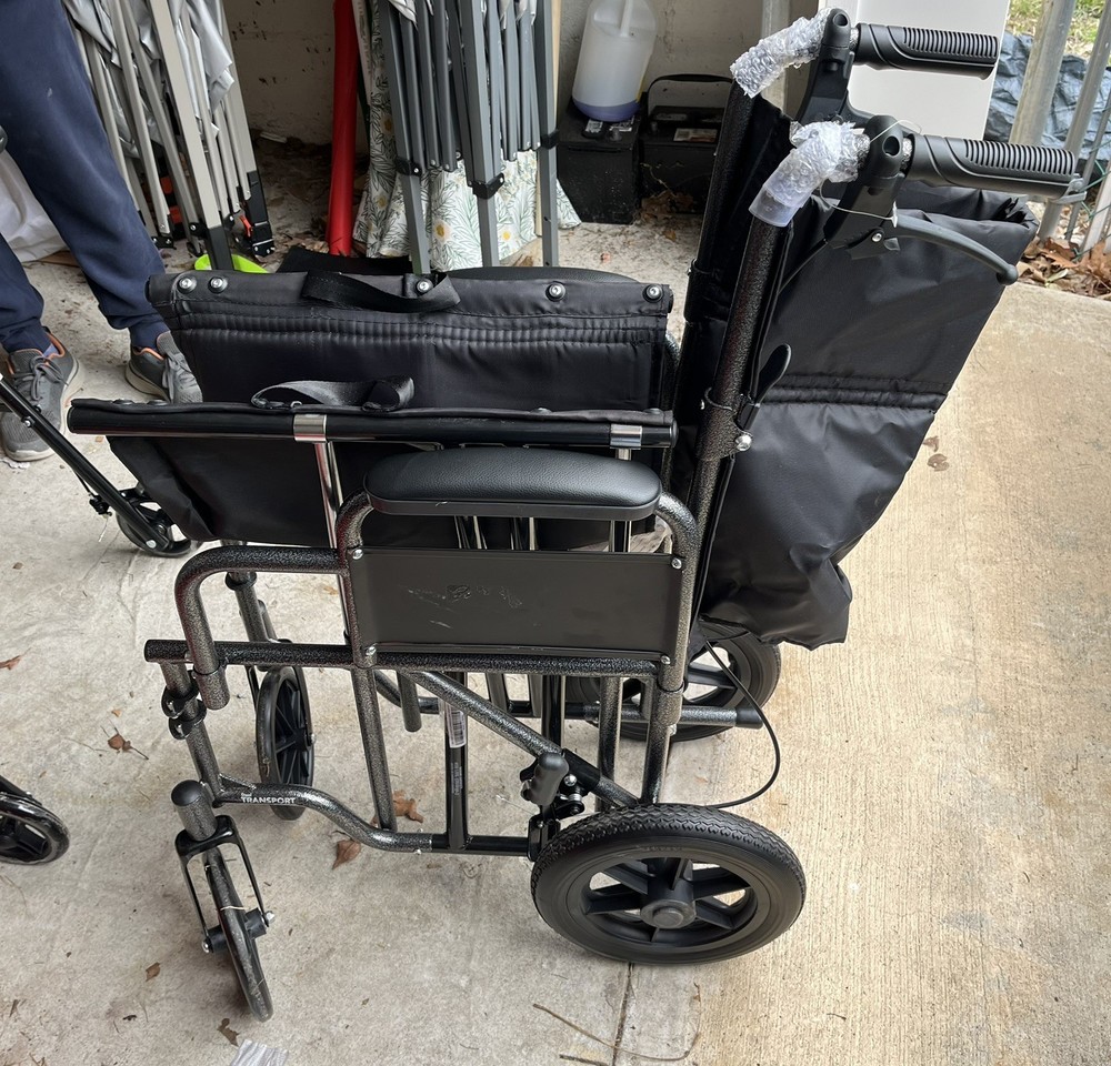 ProBasics 22″ Heavy Duty Bariatric Transport Chair, 450lb Capacity New