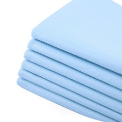 6x Reusable Washable Incontinence Pad – Blue/White, 45x60cm