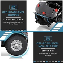Four Wheel Fat Tire All Terrains 1000W 60V Electric Mobility Scooter for Seniors