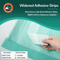Thicker 30 Count Adhesive Bed Pads 30“X36“ – Soft & Breathable Luxury Design
