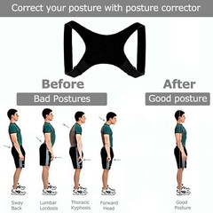 2x Back Posture Correctors Shoulder Straight Braces Treatment Men’s and Women’s