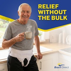 Premium Hernia Belt- Single or Double Inguinal Hernia Support Truss- Men & Women