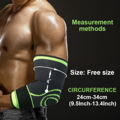 Elbow Sleeve Brace Wrap Adjustable Support Arm Arthritis Tendonitis Pain Relief
