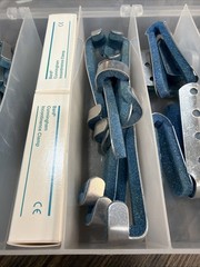 Lot Of Old Finger Braces Read Description Lot Of 30ish As Is Condition**