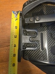 Motion Composites NXT Optima Carbon Backrest Frame – SEE PHOTOS – Heavy Wear