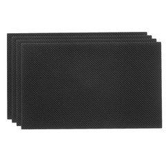 4Pcs Shoe Sole Protector 5.12″x3.15″ Shoe Bottom Grip Pads for High-Heels Black