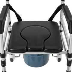 Height Adjustable Folding Shower Chair with Bidet, 352.74 lbs Capacity US!