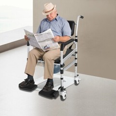 Height Adjustable Folding Shower Chair with Bidet, 352.74 lbs Capacity US!