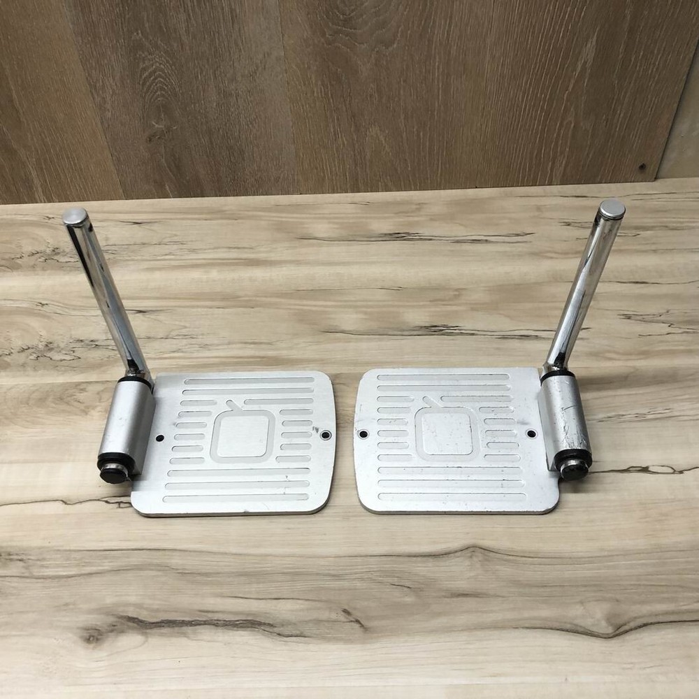 QUANTUM Wheelchair Foot Rest Aluminum Foot Plates