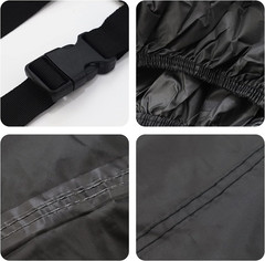 600D Waterproof Scooter Cover Black Power Assisted Mobility Scooter Cover (48 In