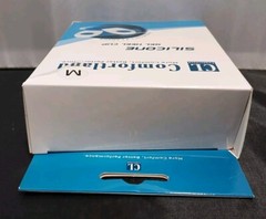 Comfortland~1 Pr Silicone Gel Heel Cups~Size M~Plantar Fasciitis~Heel Spurs~New