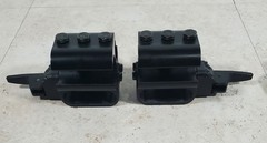 (Pair) Quickie SR45 Tilt in Space Manual Wheelchair Armrest Mount Brackets