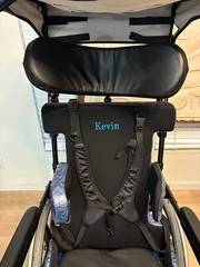 Quickie IRIS Tilt-in-Space Wheelchair 19×19 Frame 300lb Cap Sunrise Medical Blue