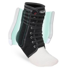 Lace up Ankle Brace for Women Men, Quick Adjustment Ankle Brace with Metal an…