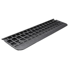 Upgraded Rubber Threshold Ramp 1 Inch Rise 33069LBS Non-Slip for Wheelchair