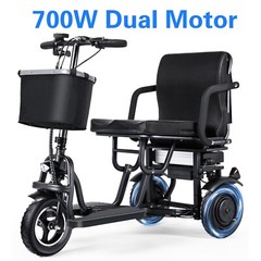 TopMate ES11 Electric Mobility Scooter 3 Wheel for Adult Senior 700W Dual Motor
