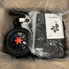 BlessReach All-Terrain Steerable Knee Scooter Crutch Alternative Compact
