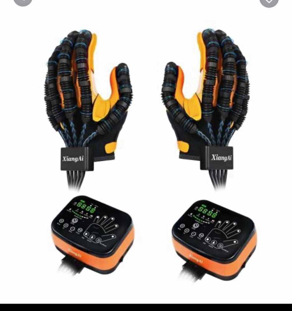 XiangAi Robotic Rehab Glove Left & Right L Rechargeable Touch Panel Black