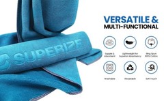 Superize Premium Super Absorbency Microfiber Fast Drying Towel
